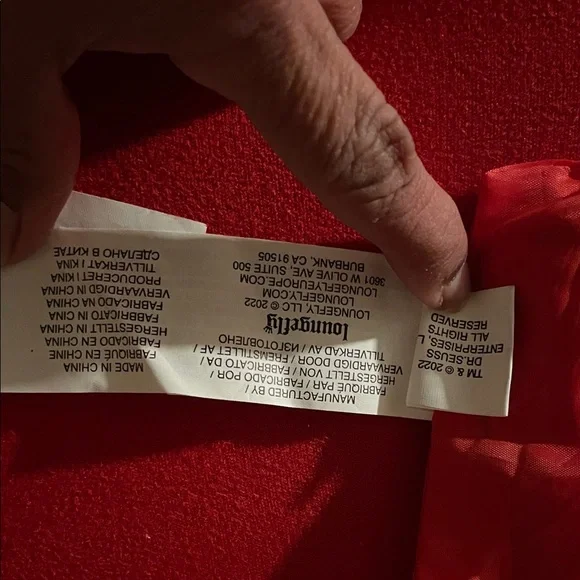 Dr. Seuss Grinch Crossbody Bag - Red, Black, and Green - Picture 4 of 4